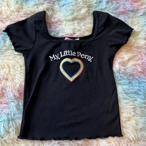 NWT Dolls Kill All My Love My Little Pony Baby Tee